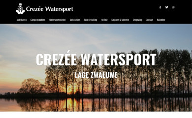 crezeewatersport.nl screenshot