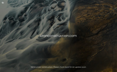 cronconstruction.com screenshot