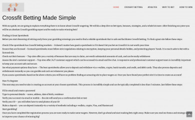 crossfittempe.com screenshot