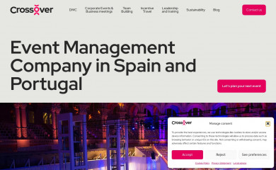 crossover-events.com screenshot