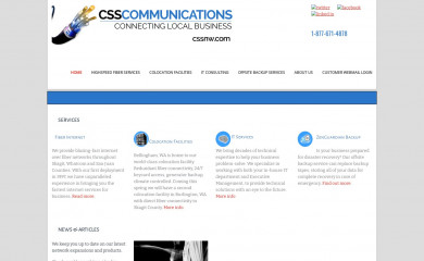 csscommunications.com screenshot