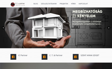 ctpartner.hu screenshot