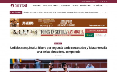 cultoro.es screenshot