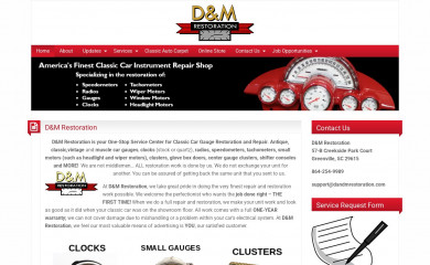 dandmrestoration.com screenshot