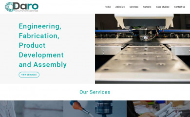 daromanufacturingservices.co.uk screenshot