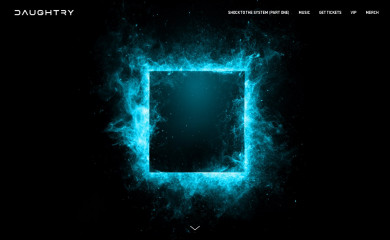 daughtryofficial.com screenshot