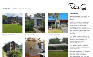 davidcoxdesign.com.au screenshot