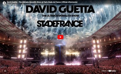 davidguetta.com screenshot