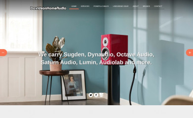 davidsonhomeaudio.com screenshot