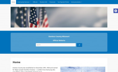 daviesscountymo.gov screenshot