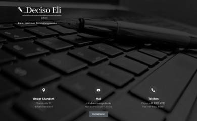 decisoeligmbh.de screenshot