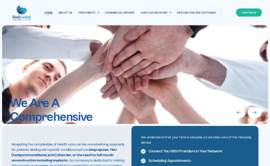 dedicatedsleep.net screenshot