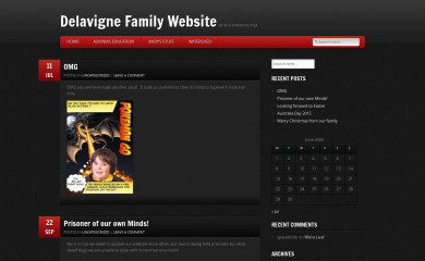 delavigne.com.au screenshot