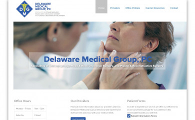 delawaremedicalgroup.com screenshot