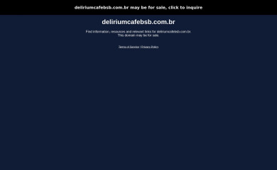 deliriumcafebsb.com.br screenshot