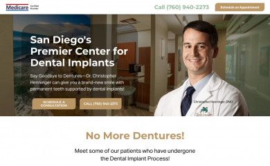 dentalimplantsofsandiego.com screenshot