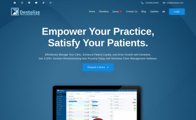 dentolize.com screenshot