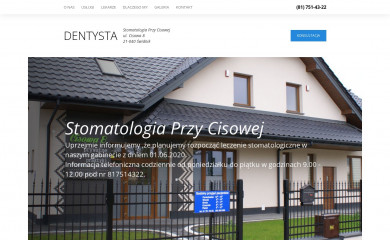 dentystawswidniku.pl screenshot