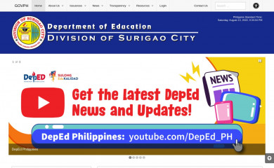 depedsc.com screenshot