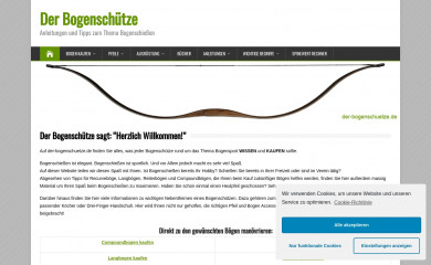 der-bogenschuetze.de screenshot