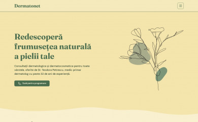 dermatonet.ro screenshot