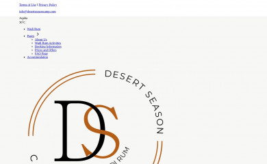 desertseasoncamp.com screenshot