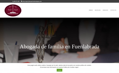 despachoelenalopez.com screenshot
