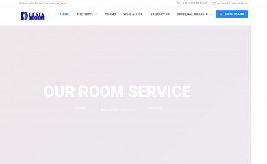 destainternationalhotel.com screenshot