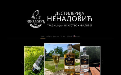 destilerijanenadovic.rs screenshot