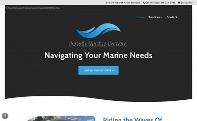 detailsmarineservices.com screenshot