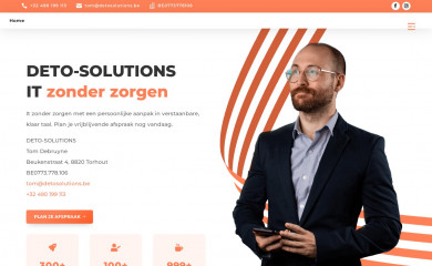 detosolutions.be screenshot