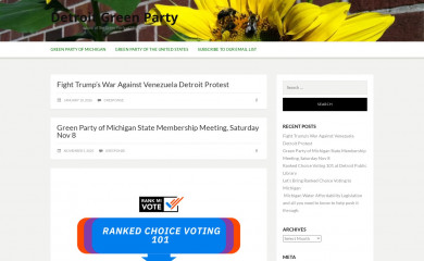 detroitgreens.org screenshot