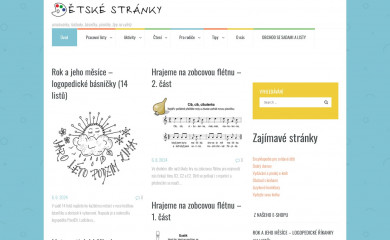 detskestranky.cz screenshot
