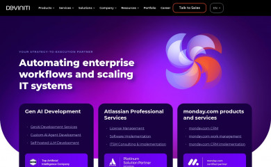 deviniti.com screenshot