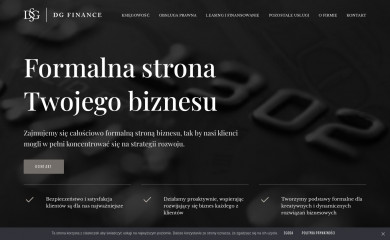 dgfinance.pl screenshot