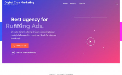 digitalcruxmarketing.com screenshot