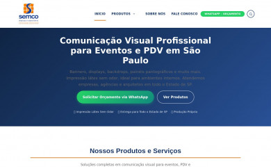 displays.com.br screenshot