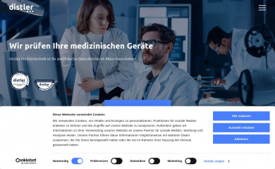 distler.de screenshot