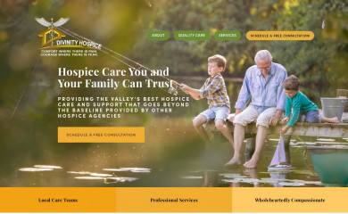 divinityhospice.com screenshot
