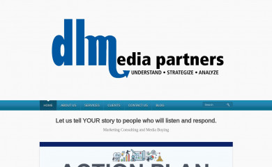 dlmediapartners.com screenshot
