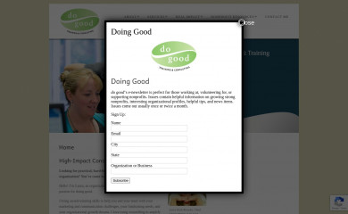 dogoodconsulting.org screenshot