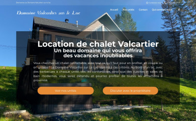 domainevalcartiersurlelac.com screenshot