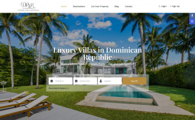 dominicanrepublicvillarental.com screenshot