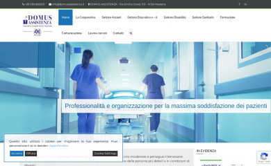 domusassistenza.it screenshot