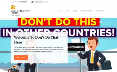 dontdothathere.be screenshot