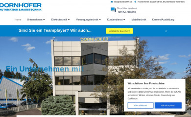 dornhoefer.de screenshot