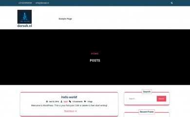 dorsek.nl screenshot