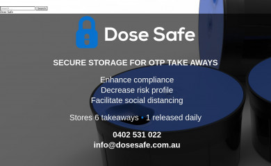 dosesafe.com.au screenshot