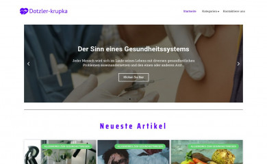 dotzler-krupka.de screenshot