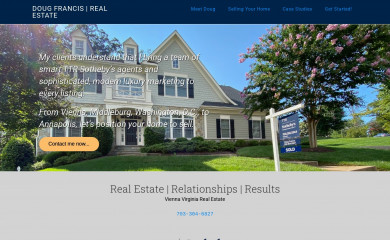 dougfrancis.com screenshot